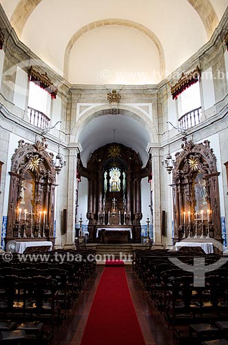  Assunto: Interior da Igreja de Nossa Senhora da Glória do Outeiro (1739) / Local: Glória - Rio de Janeiro (RJ) - Brasil / Data: 04/2014 