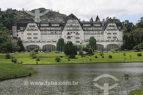  Assunto: Palácio Quitandinha (1944) - também conhecido como Hotel Quitandinha / Local: Quitandinha - Petrópolis - Rio de Janeiro (RJ) - Brasil / Data: 03/2012 