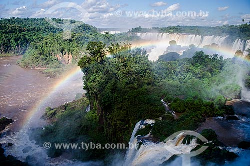  Assunto: Cataratas do Iguaçu no Parque Nacional do Iguaçu / Local: Foz do Iguaçu - Paraná (PR) - Brasil / Data: 04/2014 