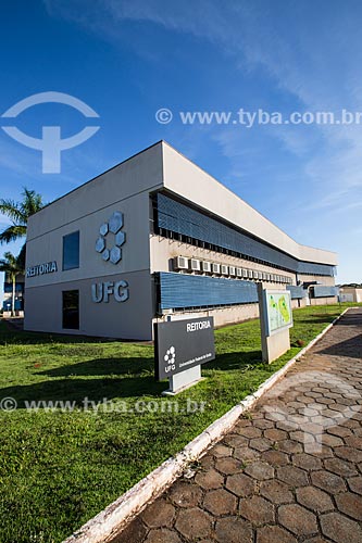  Assunto: Prédio da reitoria da Universidade Federal de Goiás / Local: Goiânia - Goiás (GO) - Brasil / Data: 05/2014 