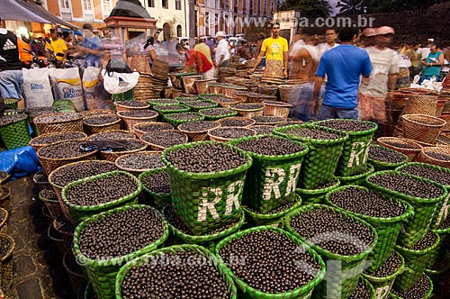  Assunto: Feira do Açaí - Mercado Ver-o-Peso / Local: Belém - Pará (PA) - Brasil / Data: 10/2010 