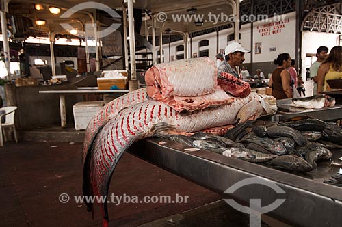  Assunto: Peixe vendido no Mercado Ver-o-Peso / Local: Belém - Pará (PA) - Brasil / Data: 10/2010 