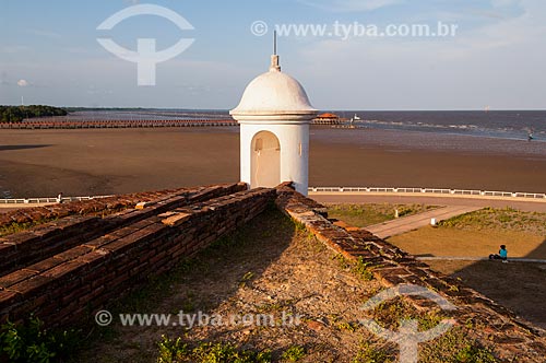  Assunto: Torre de observação da Fortaleza de São José de Macapá (1782)  / Local: Macapá - Amapá (AP) - Brasil / Data: 10/2010 