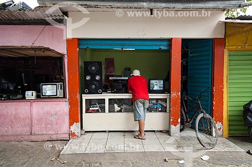  Assunto: Loja na Feira de Caruaru Compositor Onildo Almeida / Local: Caruaru - Pernambuco (PE) - Brasil / Data: 12/2010 