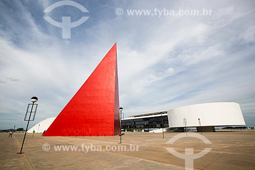  Assunto: Centro Cultural Oscar Niemeyer (2006) / Local: Goiânia - Goiás (GO) - Brasil / Data: 05/2014 