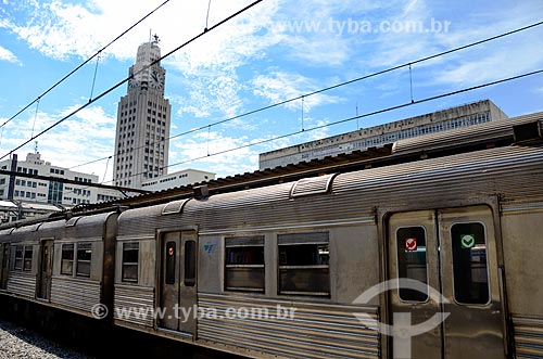  Assunto: Trem na Estação Ferroviária Central do Brasil / Local: Centro - Rio de Janeiro (RJ) - Brasil / Data: 10/2011 