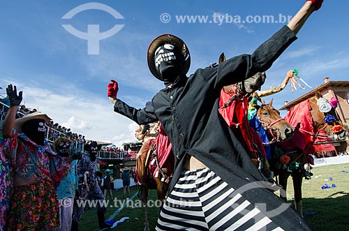  Assunto: Mascarados na Festa do Divino Espiríto Santo / Local: Pirenópolis - Goiás (GO) - Brasil / Data: 05/2012 