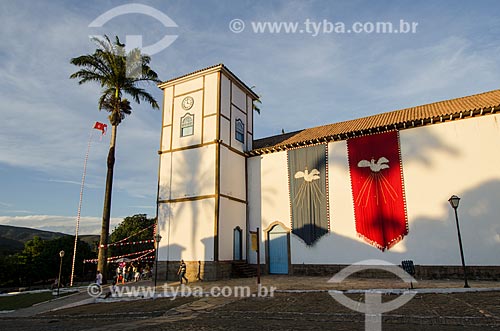  Assunto: Igreja Matriz de Nossa Senhora do Rosário / Local: Pirenópolis - Goiás (GO) - Brasil / Data: 05/2012 