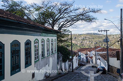  Assunto: Casario colonial / Local: Diamantina - Minas Gerais (MG) - Brasil / Data: 06/2012 