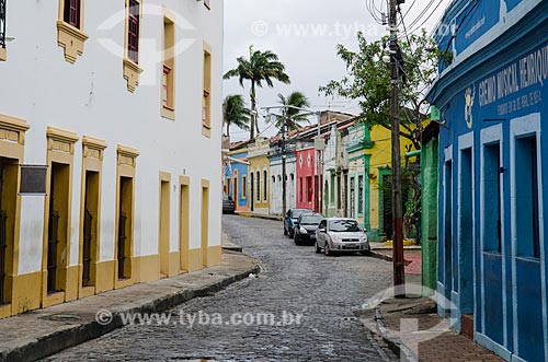  Assunto: Casarões coloniais na Rua Treze de Maio / Local: Olinda - Pernambuco (PE) - Brasil / Data: 07/2012 
