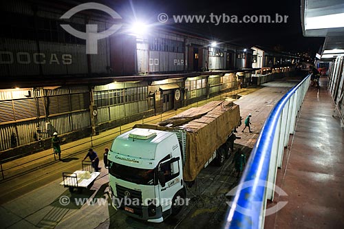  Assunto: Transporte de carga no Porto de Belém / Local: Belém - Pará (PA) - Brasil / Data: 03/2014 