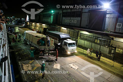  Assunto: Transporte de carga no Porto de Belém / Local: Belém - Pará (PA) - Brasil / Data: 03/2014 