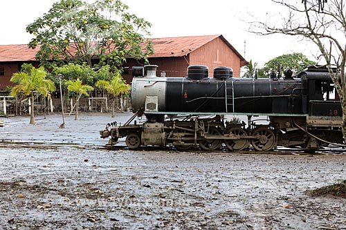  Assunto: Museu da Estrada de Ferro Madeira-Mamoré após à cheia do Rio Madeira / Local: Porto Velho - Rondônia (RO) - Brasil / Data: 04/2014 