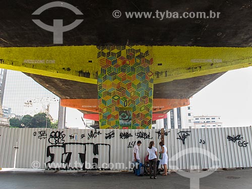  Assunto: Elevado da Perimetral próximo a Praça XV / Local: Centro - Rio de Janeiro (RJ) - Brasil / Data: 04/2014 