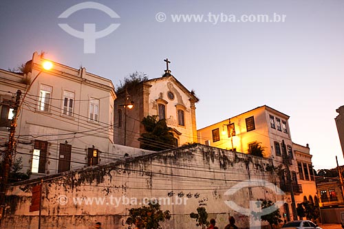  Assunto: Igreja de São Francisco da Prainha (1696) / Local: Saúde - Rio de Janeiro (RJ) - Brasil / Data: 07/2012 