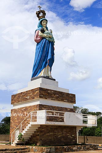  Assunto: Estátua de Nossa Senhora dos Remédios / Local: Piripiri - Piauí (PI) - Brasil / Data: 03/2014 