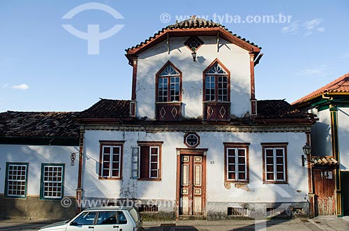  Assunto: Casario colonial  / Local: Diamantina - Minas Gerais (MG) - Brasil / Data: 06/2012 