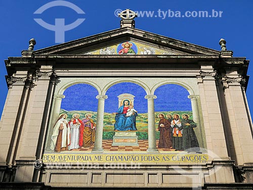  Assunto: Fachada da Catedral Metropolitana de Porto Alegre (1929) / Local: Porto Alegre - Rio Grande do Sul (RS) - Brasil / Data: 05/2014 
