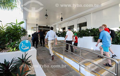  Assunto: Entrada do Hotel Tropical Manaus / Local: Manaus - Amazonas (AM) - Brasil / Data: 06/2014 