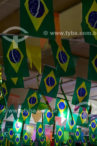  Assunto: Bandeirinhas do Brasil no Centro Luiz Gonzaga de Tradições Nordestinas / Local: São Cristovão - Rio de Janeiro (RJ) - Brasil / Data: 05/2014 