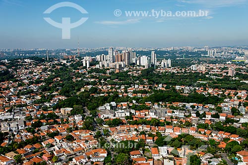  Assunto: Foto aérea da City Lapa - bairro projetado pela Companhia City em 1921 / Local: Lapa - São Paulo (SP) - Brasil / Data: 04/2014 