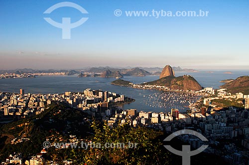  Assunto: Enseada de Botafogo com o Pão de Açúcar / Local: Botafogo - Rio de Janeiro (RJ) - Brasil / Data: 08/2014 