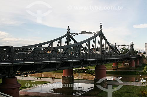  Ponte Benjamin Constant (1895) - também conhecida como ponte metálica  - Manaus - Amazonas (AM) - Brasil