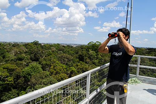  Torre de observação e estudos do Museu da Amazônia (MUSA)  - Manaus - Amazonas (AM) - Brasil