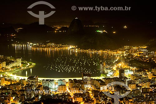  Pão de Açúcar à noite  - Rio de Janeiro - Rio de Janeiro (RJ) - Brasil