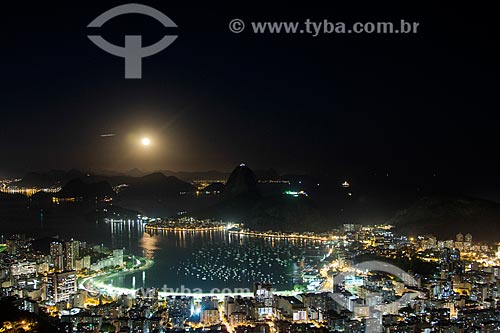  Pão de Açúcar à noite  - Rio de Janeiro - Rio de Janeiro (RJ) - Brasil