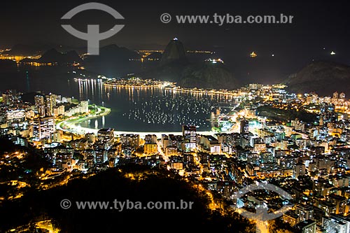  Pão de Açúcar à noite  - Rio de Janeiro - Rio de Janeiro (RJ) - Brasil