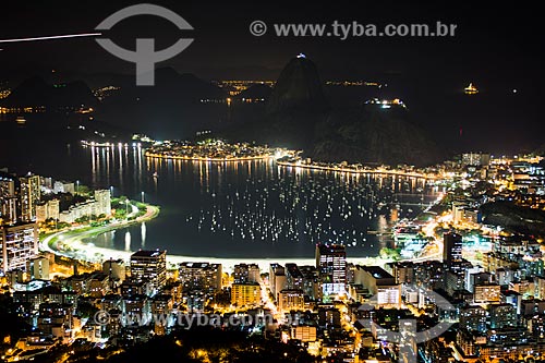  Pão de Açúcar à noite  - Rio de Janeiro - Rio de Janeiro (RJ) - Brasil