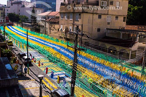  Rua Pereira Nunes decorada para a Copa do Mundo 2014  - Rio de Janeiro - Rio de Janeiro (RJ) - Brasil