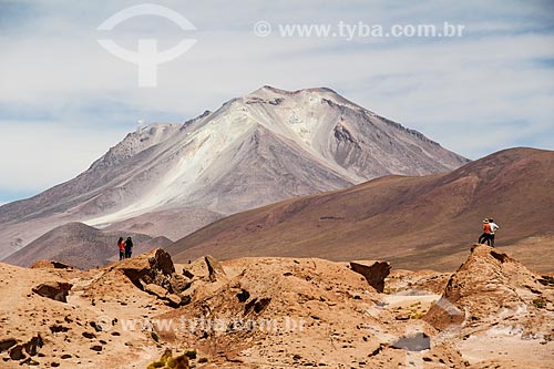  Vista geral do Deserto Siloli  - Departamento Potosí - Bolívia