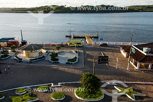  Pier do porto da cidade de Maraú  - Maraú - Bahia (BA) - Brasil