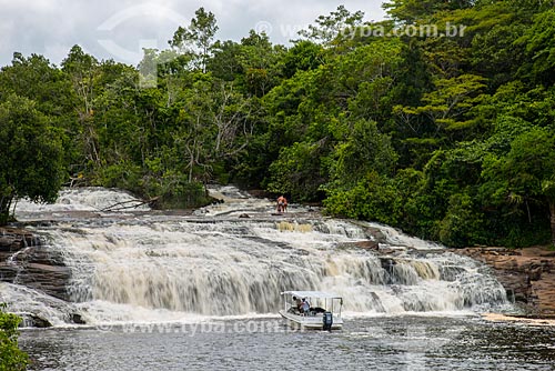  Cachoeira do Tremembé no Rio Baiano  - Maraú - Bahia (BA) - Brasil