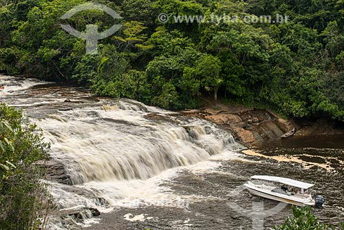  Cachoeira do Tremembé no Rio Baiano  - Maraú - Bahia (BA) - Brasil