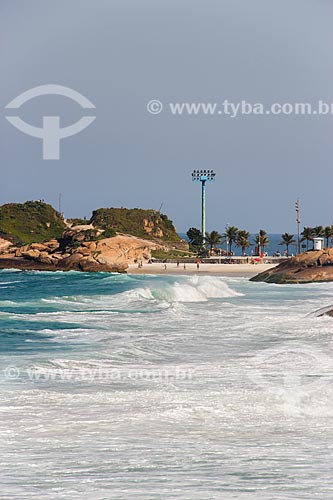  Vista da Praia do Diabo a partir do antigo Forte de Copacabana (1914-1987), atual Museu Histórico do Exército  - Rio de Janeiro - Rio de Janeiro (RJ) - Brasil