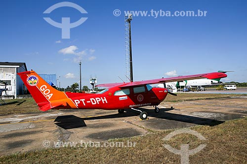  Avião do Corpo de Bombeiros no Aeroporto Internacional de Porto Velho - Governador Jorge Teixeira de Oliveira (1973)  - Porto Velho - Rondônia (RO) - Brasil