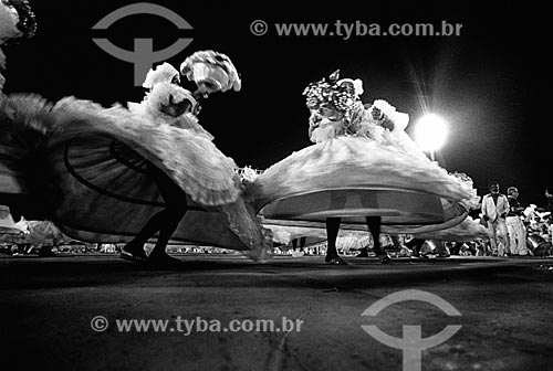  Desfile da ala das baianas na Avenida Presidente Vargas  - Rio de Janeiro - Rio de Janeiro (RJ) - Brasil