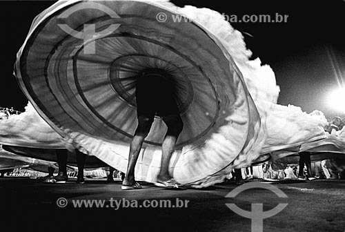  Desfile da ala das baianas na Avenida Presidente Vargas  - Rio de Janeiro - Rio de Janeiro (RJ) - Brasil