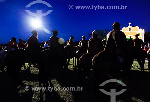  Vaqueiros chegando para a Missa do Vaqueiro  - Serrita - Pernambuco (PE) - Brasil