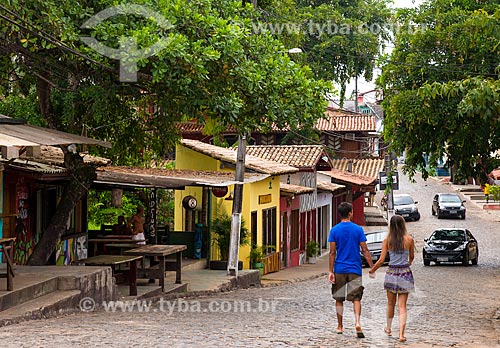  Rua Pedro Longo - também conhecida como Rua Pituba - centro comercial da cidade de Itacaré  - Itacaré - Bahia (BA) - Brasil
