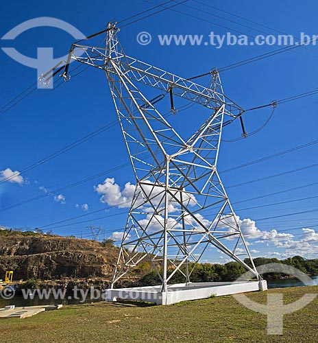  Torre de transmissão da Usina Hidrelétrica de Furnas  - São José da Barra - Minas Gerais (MG) - Brasil