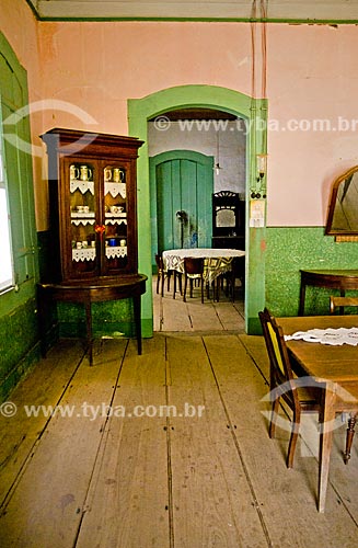  Interior da Fazenda Santa Clara - considerada uma das maiores fazenda do século XIX  - Santa Rita de Jacutinga - Minas Gerais (MG) - Brasil