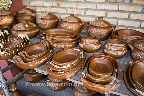  Artesanato em cerâmica à venda  - Beberibe - Ceará (CE) - Brasil