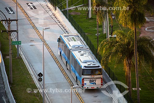  BRT Transcarioca na altura da Ilha do Fundão  - Rio de Janeiro - Rio de Janeiro (RJ) - Brasil