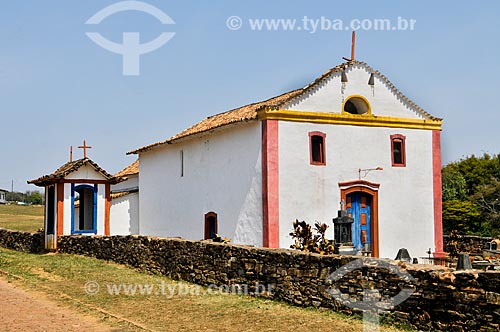  Fachada da Igreja de Nossa Senhora do Desterro (1857)  - Sacramento - Minas Gerais (MG) - Brasil