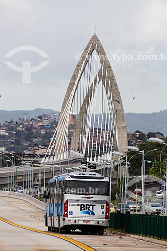  Ponte Prefeito Pereira Passos com BRT Transcarioca  - Rio de Janeiro - Rio de Janeiro (RJ) - Brasil