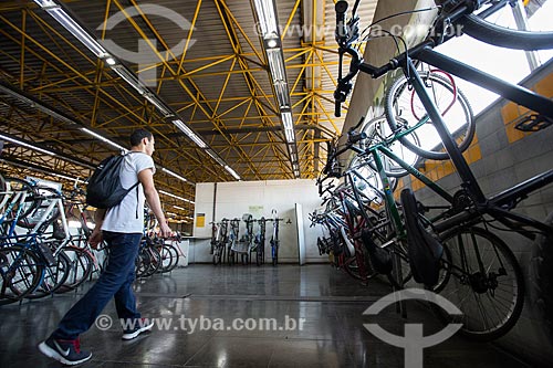  Bicicletário na Estação de Metrô da Pavuna  - Rio de Janeiro - Rio de Janeiro (RJ) - Brasil